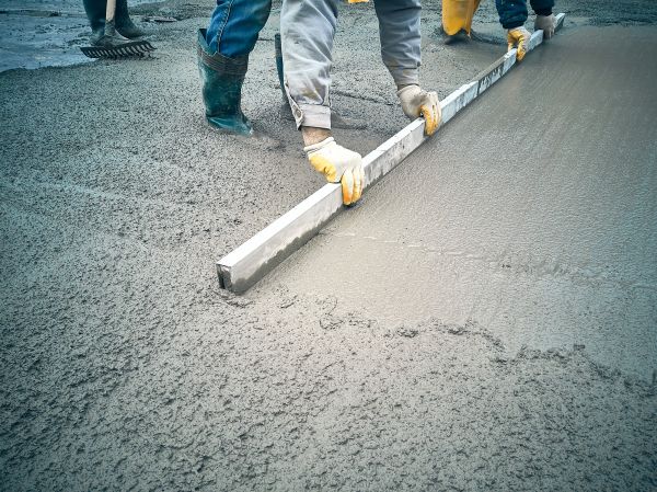 Cement Slab Construction in Turlock