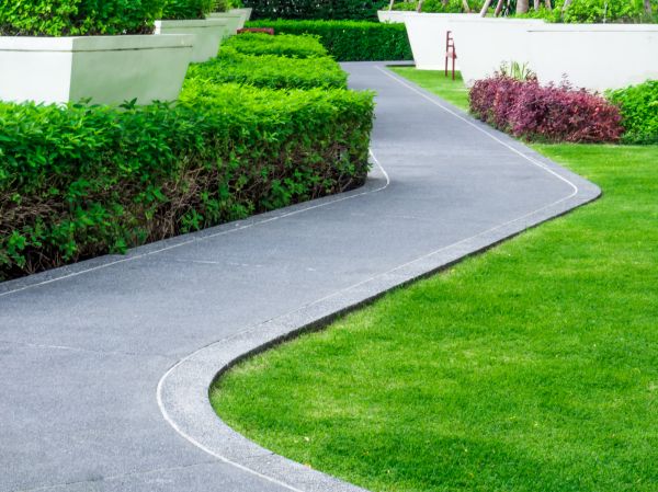 Walkway Curb Installation in Turlock