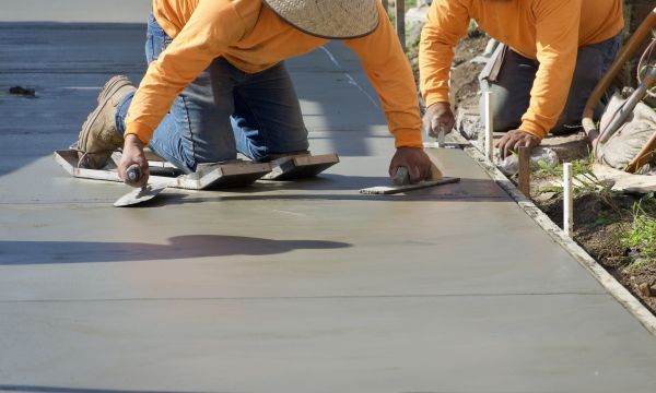Cement Pad Construction in Turlock