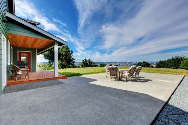 Backyard Concrete Paving in Turlock