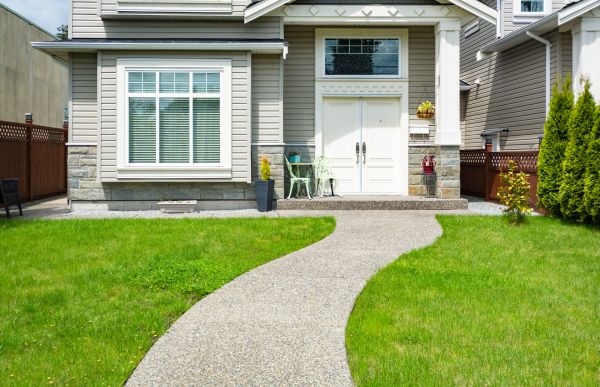Concrete Path Construction in Turlock