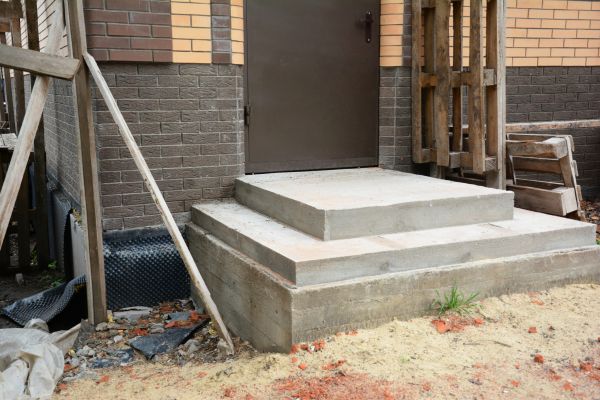 Cement Steps Construction in Turlock