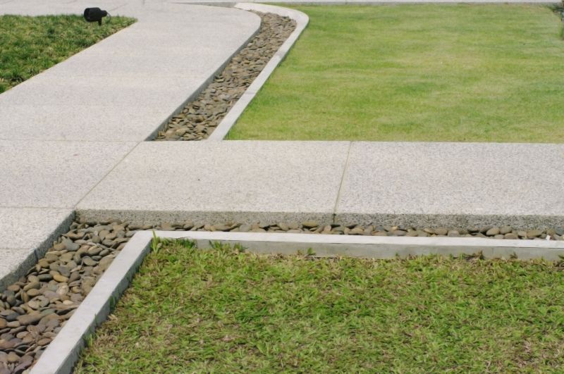 Concrete Border Installation